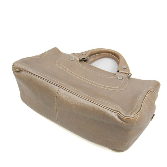 Celine BoogieChampagne Leather Handbag - Picture 2 of 14